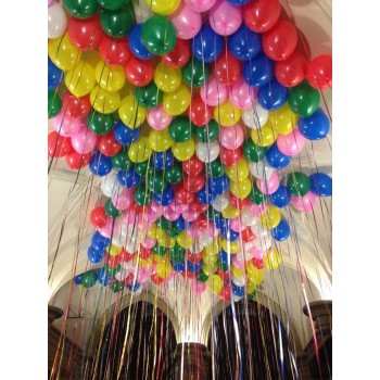 200 Μπαλόνια για διακόσμηση οροφής